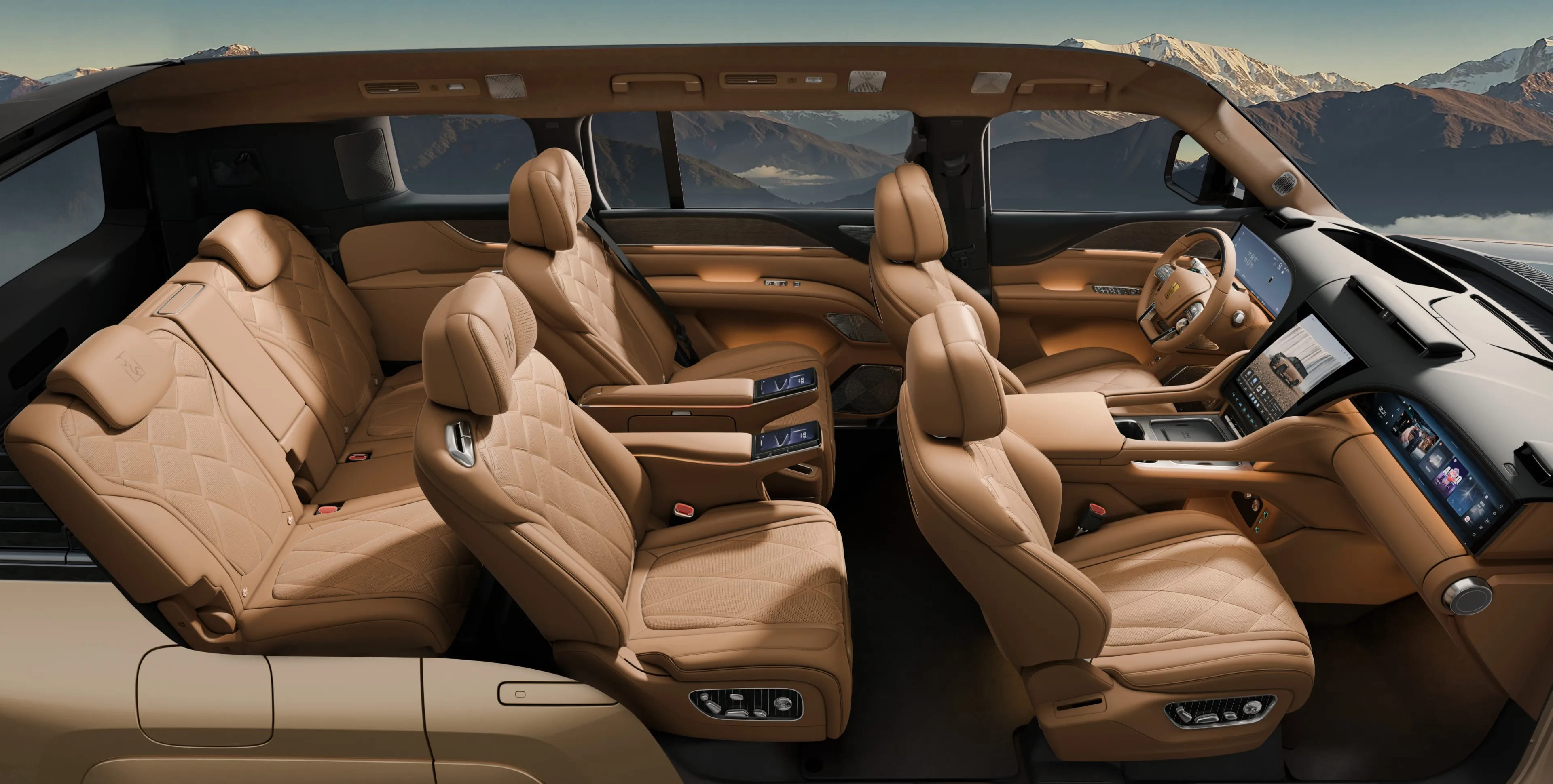 Yangwang U8L PHEV. Інтер'єр і комфорт